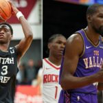 Tréner Kansas Bill Self bude mať úžitok z toho, že budúci rok bude mať Darryn Peterson vo svojom mužstve. (Fotografický kredit: Imagn)