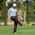 David Beckham v piatok prekvapil na výcvikovom ihrisku Inter Miami