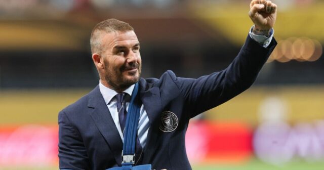 David Beckham si všimol po hospitalizácii ručne vo futbalovom športe remienka

