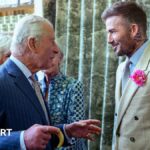 King Charles III and David Beckham