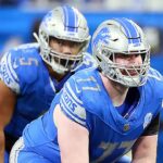 Detroit Lions Strata All-Pro Center Frank Ragnow do dôchodku