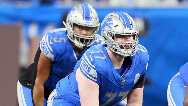Detroit Lions Strata All-Pro Center Frank Ragnow do dôchodku

