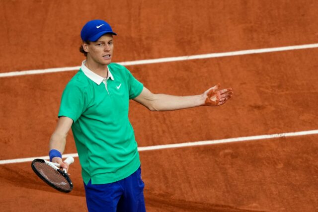 Jannik Sinner French Open Konečná strata Carlos Alcaraz