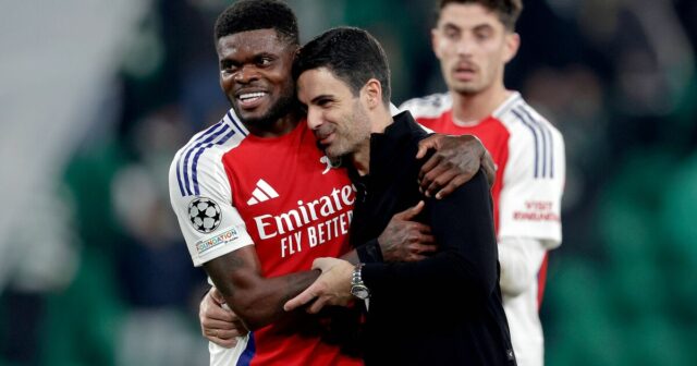Emocionálna rozlúčka Thomas Party píše, pretože Arsenal potvrdzuje výstup Futbalový šport

