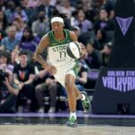 Erica Wheeler Rues "DIABBA" WNBA HODY UPADLA BRUTÁLNE TREAMING ROAD 7 -DOY ROAD