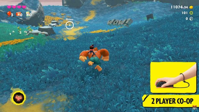 Pauline jazdiť na chrbte DK (obrázok cez Nintendo)
