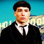 Ezra Miller sa zúčastňuje natáčania Talianska 2025. (Obrázok cez Getty)