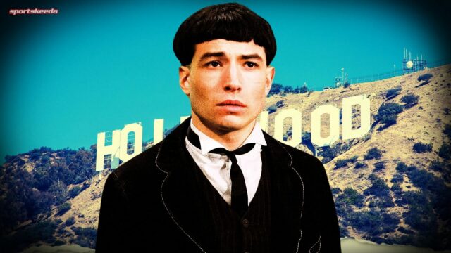 Ezra Miller sa zúčastňuje natáčania Talianska 2025. (Obrázok cez Getty)