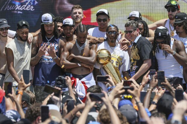 Oklahoma City NBA Championship Parade