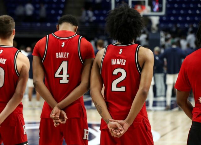 NCAA Basketbal: Rutgers Penn State