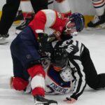 Florida Panthers vyhrá 6-1, zatiaľ čo Big Fight vybuchne v finálovej hre Stanley Cup 3