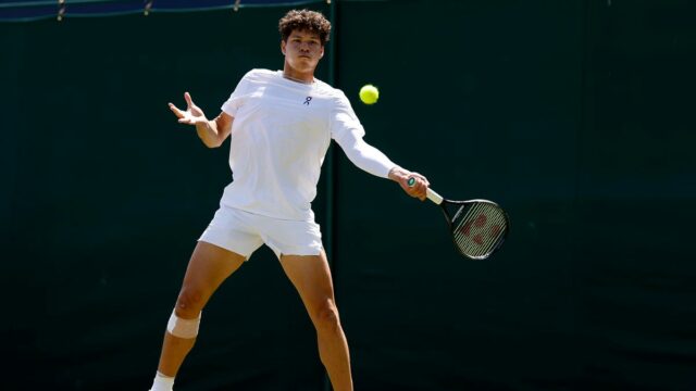 Florida Tennis Alum Ben Shelton sa umiestnil na 10. mieste, aby vstúpil do Wimbledonu

