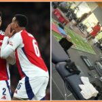 Thomas Party oslavuje anotácie pre Arsenal proti Aston Villa