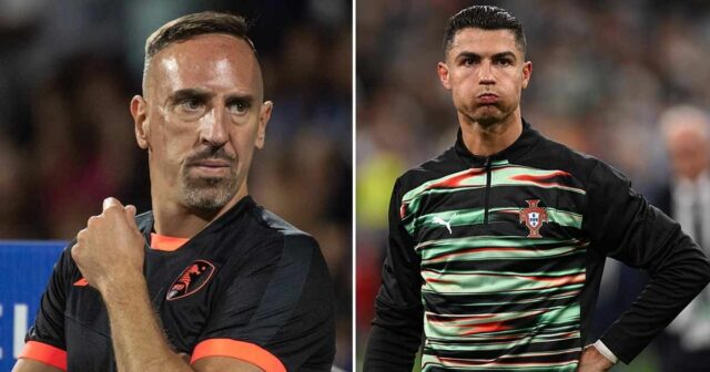 Franck Riber zasiahne späť slovo Cristiano Ronaldo War o Ballon D'Or

