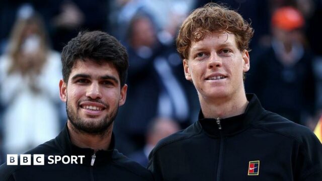 Carlos Alcaraz and Jannik Sinner