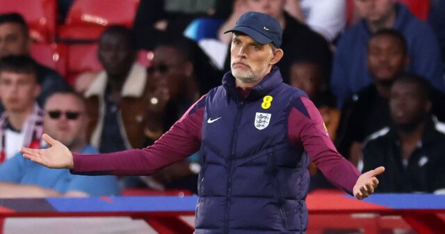 Fuming Thomas Tuchel Tours 'Frozen' England Stars Harry Kane ukazuje vinu


