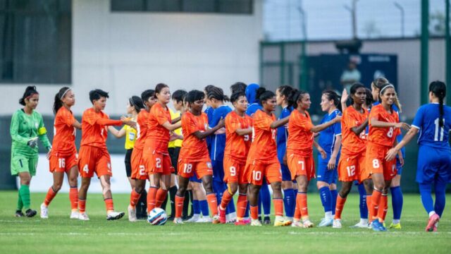 Futbal indickej Indie potriasa Mongolin 13-0, aby otvoril kvalifikácie ázijských pohárov žien vo vysokej úrovni

