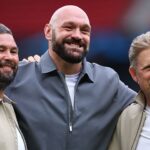 Futbalová pomoc 2025 - Anglicko vs. World XI: Živý výsledok, tímové správy a aktualizácie ako Tyson Fury a Wayne Rooney vedú tri levy - zároveň