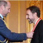 Gareth Southgate Knight ako bývalý anglický šéf, ktorý udelil princ Williams | Futbalový šport