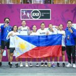 Tím 3x3 Gilas Pilipinas Womens tiež riadi ligu Fiba 3x3 Young Nations v Dauhe, Katar Stop 5. -