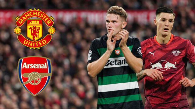 Gunners Gycokes označuje Sesko 'Scraps' Man Utd v scenári prenosu snov

