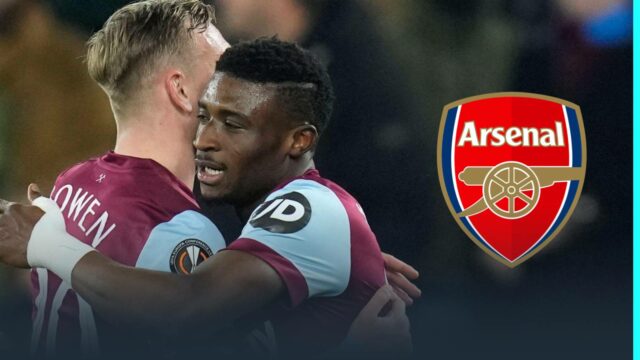 Gunners „vyjednáva“ podľa cieľa 60 miliónov libier, pretože West Hu by mal predávať “

