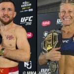 História pre Merab Dvalishvili, Kayla Harrison