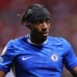 Noni Madeeke je videný pre šokové hnutie súperom Chelsea Premier League Arsenal