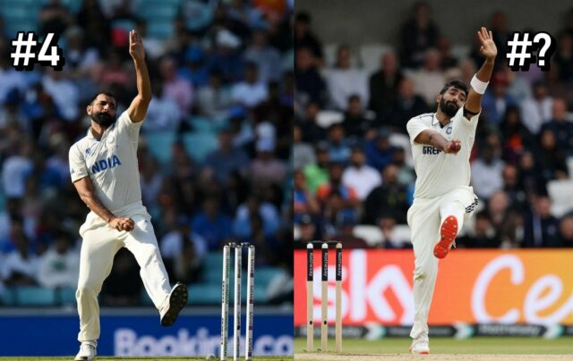 Hodnotenie 5 veľkých rýchlych misiek Indie testu všetkých čias Jasprit Bumrah

