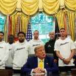 Juventus mal v stredu podivné stretnutie s Donaldom Trumpom, keď hovoril o transsexuálnych atlétoch a Iráne