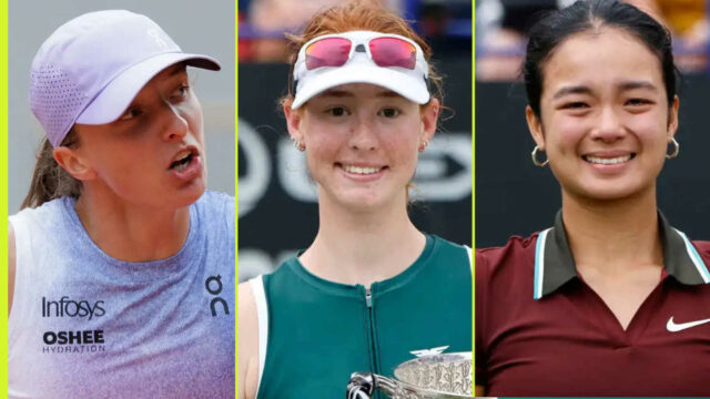 Iga Swiak je zosilnenie, Maya Joint + 10, Alex Eala + 18, Emma Radumane

