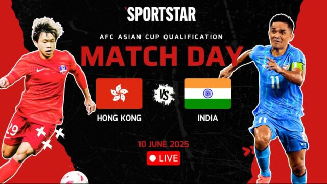 India vs Hongkong Live, Kvalifikácia ázijského pohára AFC: Inde v HKG, Sunil Chhetri in Action, posledné aktualizácie zápasu

