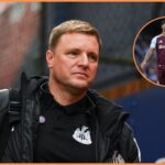 Ollie Watkins a Marcus Rashford oslavujú Aston Villa