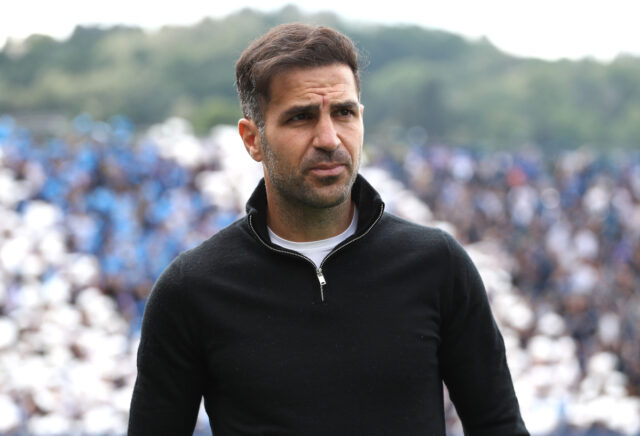 Inter Otvorte hovory s Fabregas na výmenu Inzaghi

