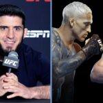 Islam Makhachev predpovedá ich Topuria vs. Charles Oliveira na UFC 317