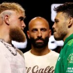 Jake Paul vs Julio Cesar Chavez Jr Live: Britský začiatok, Scorecard a zaoblené aktualizácie, ako YouTuber -natočenie boxeru Paul robí dlhý návrat
