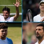 Jannik Sinner Novak Djokovic Feat, Taylor Fritz a Ben Shelton presahujú veľkých víťazov