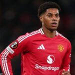 Košeľa Marcus Rashford sa predáva najmenej 105 GBP na webovej stránke MAN United Club
