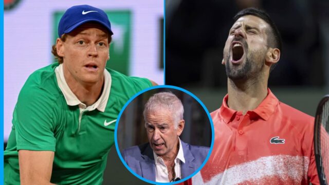 John McEnroe hovorí, že Novak Djokovic urobí, aby porazil Jannyho hriešnika na francúzskom Open

