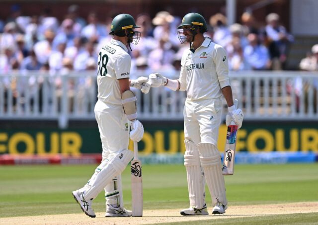 Josh Hazlewood prichádza na obálky, keď Aiden Markram končí 59 behami pre 10. bránku v SA vs AUS 2025 WTC (hodinky)


