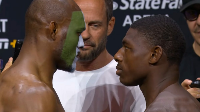 Kamaru Usman, Joaquin Buckley Intenzívny finále v tvár

