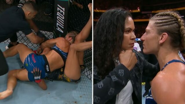 Kayla Harrison končí Julianna Peña, námestie s Amanda Nunes

