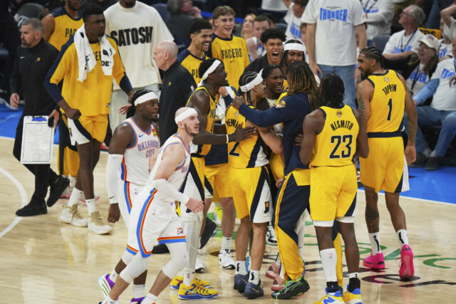 Tyrese Haliburton Indiana Pacers NBA Final Game 1 OKC Thunder
