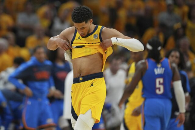 Tyrese Haliburton Pacers vs Thunder Game 4 NBA End