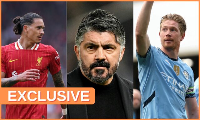 Kevin de Bruyne a Darwin Núñez do Napoli a ďalšie prenosové správy

