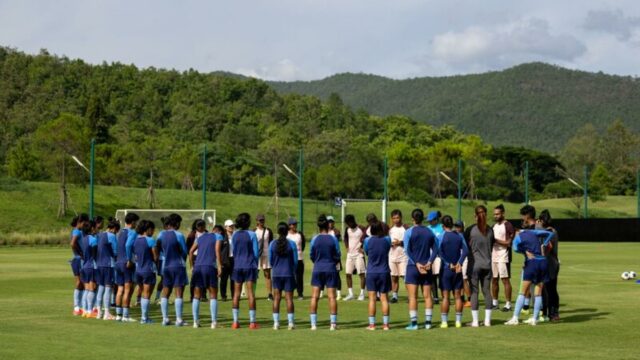 Koľkokrát je India kvalifikovaná v ázijskom pohári žien AFC?

