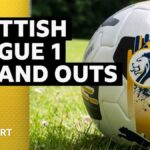 Scottish League 1 Ins and Outs Graphics