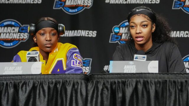 LSU's Flau'jae Johnson už nie je priatelia s Angel Reese

