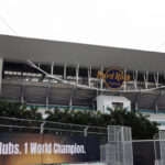 Futbalový futbal - Príklady - tvrdé prúty - Hard Rocks - Hard Rock Stadium, Miami, 2025, 2025, 2025, 2025, 2025, 2025, 2025, 2025, 2025, 2025 Prehliadka hard rockovej vody Reuters / Hannah McKay