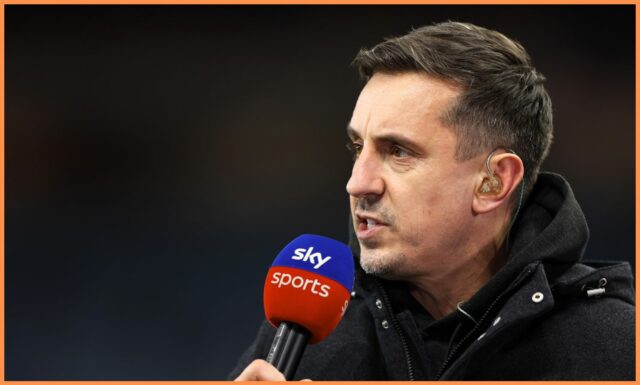 Legenda United Gary Neville Man chce štyroch hráčov Old Trafford

